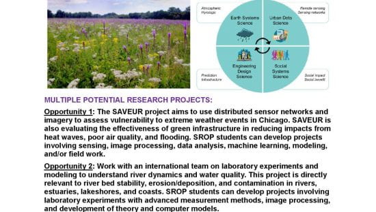 Summer 2020 Environmental Engineering Research Opportunity